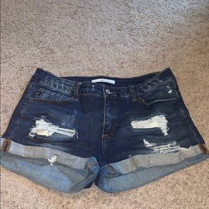 Jean shorts